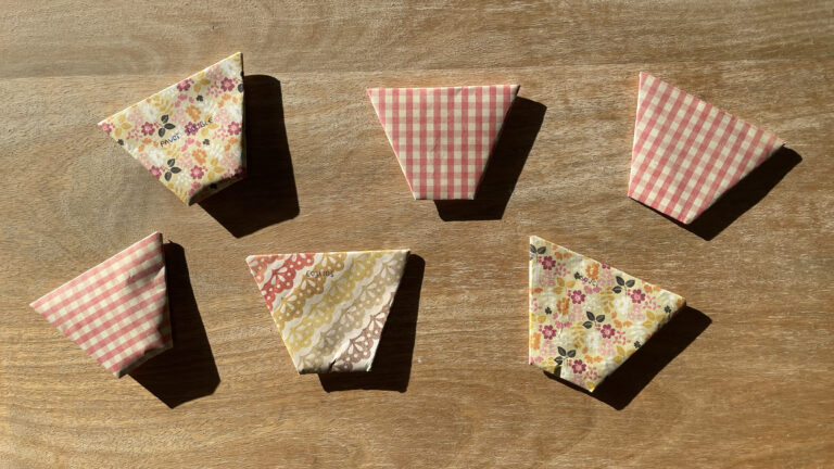 Fabriquer des sachets de graines : pliage origami n°1