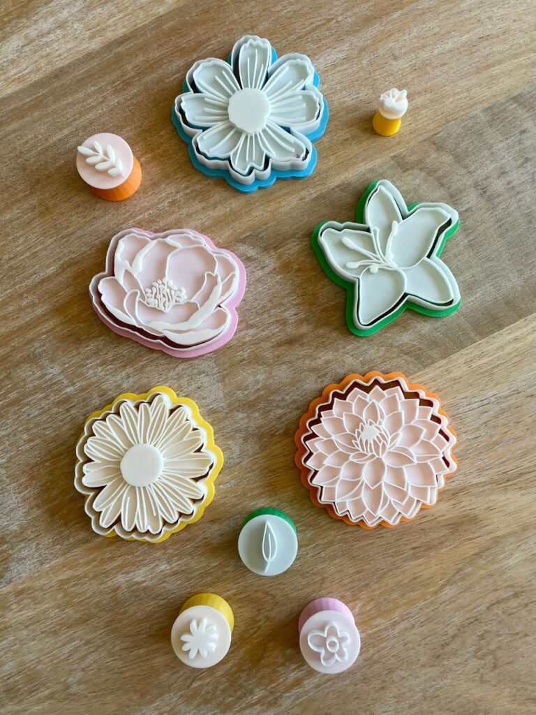 Emporte pièces gâteaux biscuits fleuris