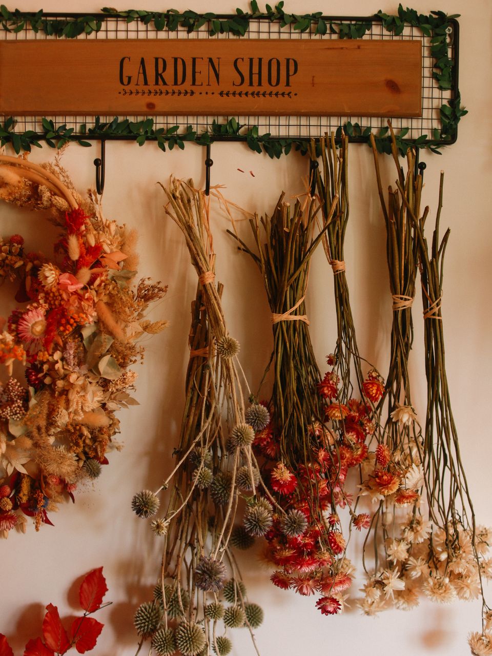 Le séchage des fleurs à l'air libre