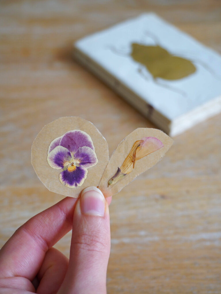 Tuto stickers fleurs séchées DIY